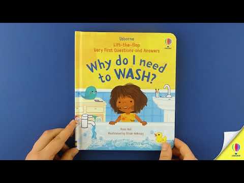 Книга Lift-the-Flap Very First Questions and Answers: Why Do I Need to Wash? video 1
