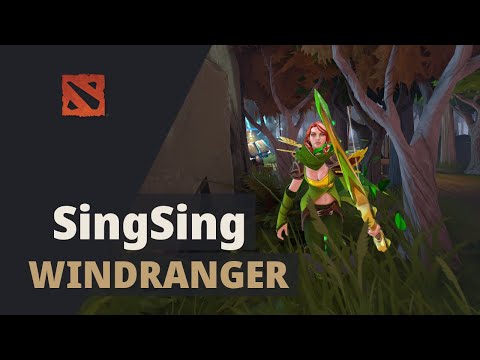 SingSing plays Windranger Dota 2 Full Game