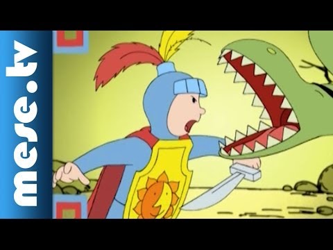 Gryllus Vilmos: Maszkabál - Lovag és sárkány (gyerekdal, mese, rajzfilm gyerekeknek) | MESE TV