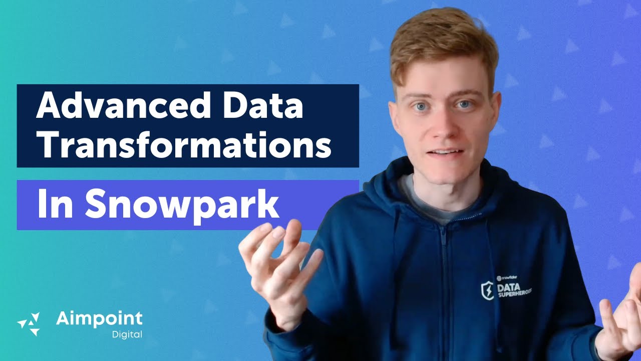 Advanced Data Transformations in SnowPark | Snowflake Tutorial