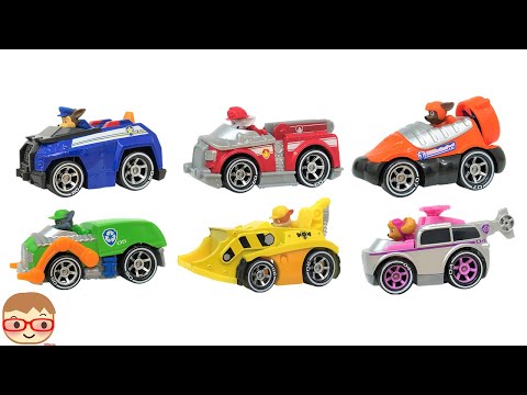 パウ・パトロールがパウパトローラーでアニアの動物をレスキュー！チェイス、マーシャル、ラブル、ロッキー、ズーマ、スカイ、エベレスト！