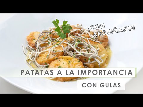 Patatas a la importancia con gulas 🥔👨🏻🍳 Receta sencilla de Arguiñano