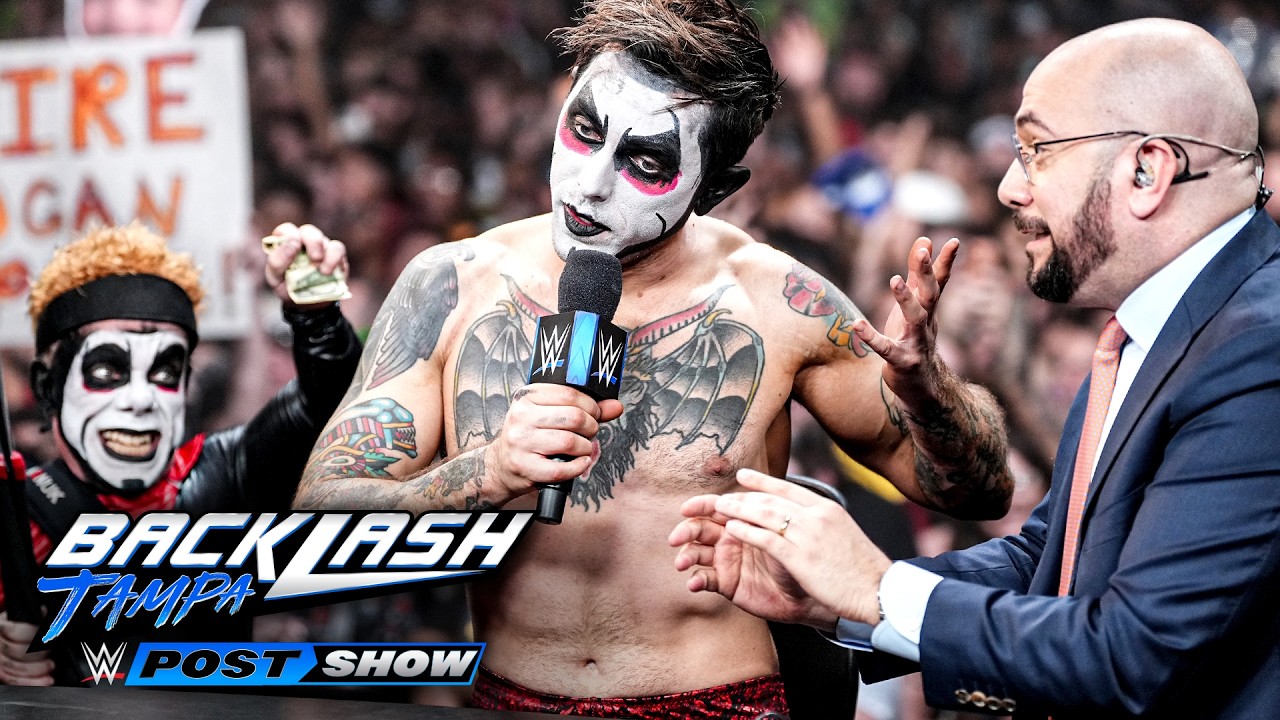Danhausen and Minihausens take over the Backlash 2026 Post-Show