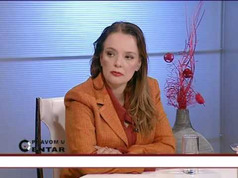 EMISIJA PRAVOM U CENTAR  08.02.2016 JOVANKA ZEČEVIĆ ANĐELKOVIĆ