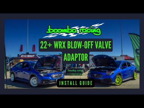 How to Install | 22+ WRX Adj. Blow-Off Valve Adaptor