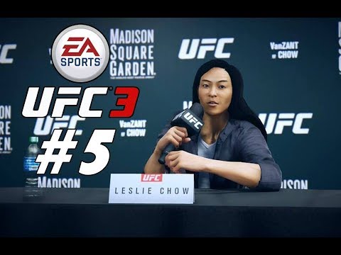 UFC 3 Women's Strawweight Career Mode Walkthrough Part 5 - TOUGHEST FIGHT YET!