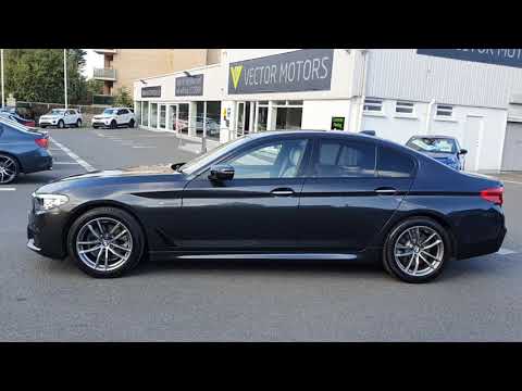 2018 BMW 5 Series 520D M SPORT OYSTER LEATHER AUTO 190BHP 34,950