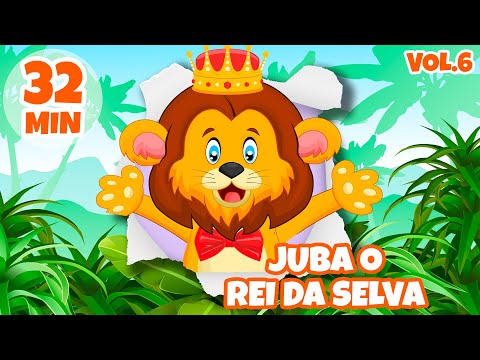 Juba o Rei da Selva Vol. 6 - Giramille 32 min | Desenho Animado Musical