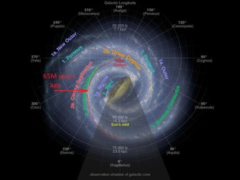 Sun Trajectory in Milky Way