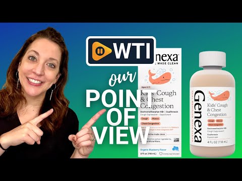 Genexa Kids' Liquid Cough & Chest Congestion Medicine - 4oz - Multi-Symptom Congestion Relief - Certified Vegan - WTI product video review