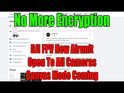 DJI Digital FPV & CaddX Update - No Camera Encryption & Canvas Mode To Come