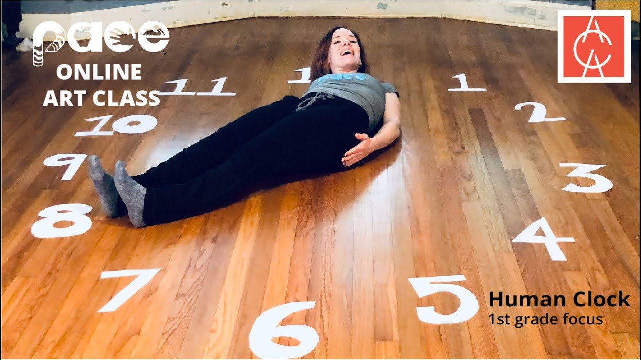 PACE Online: Human Clock (Movement 1st grade Math)