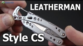 Leatherman Style CS (831245) - відео 2