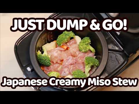 Rice Cooker No-Fuss Japanese Creamy Miso Stew