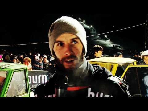 Snowboard - Burn River Jump 2010 - Gjermund Braten and Yale Cousino