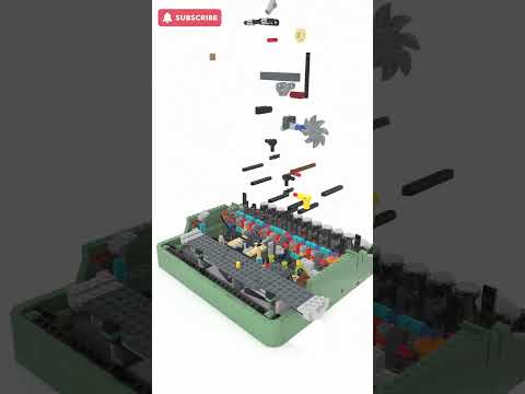 Lego Typewriter 21327 #lego #speedbuild #animation #legominifigures #afol