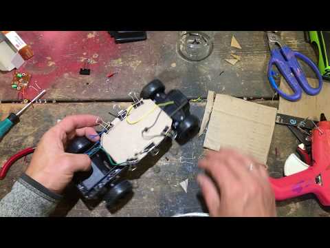 cardboard circuits - RC car module
