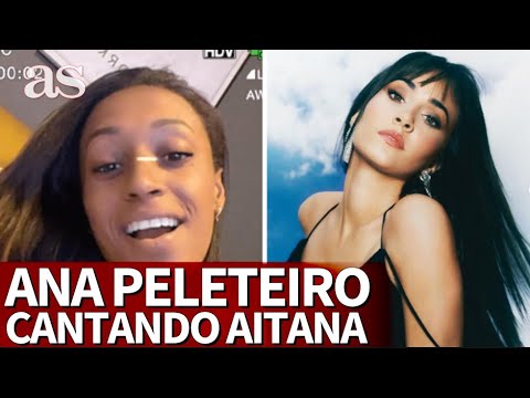 El vídeo de Ana Peleteiro que enamora a Aitana 'cantando' su nuevo tema | Diario AS