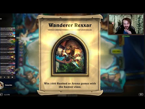 Notching 1K Hunter Wins! Wanderer Rexxar Hero Portrait ✅