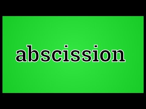 What Abscission Means