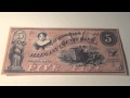 1860 Alleghany County Bank Of Maryland 5 Note