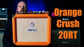 Video thumbnail for Orange Crush 20RT (A Good Affordable Practice Amp?) by Elmo Karjalainen
