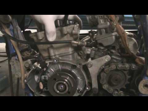 Part 14: How to disassemble a motocross bike. Piston cylinder. YZ250F example.