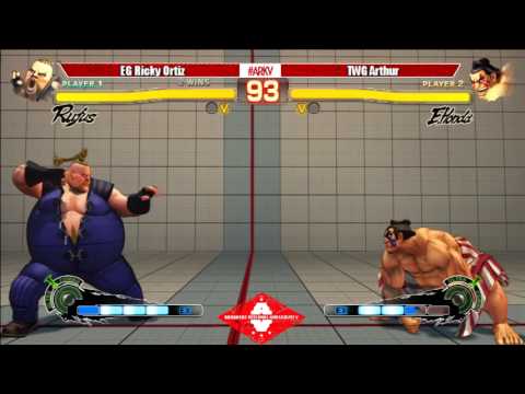 ARK V - Super Street Fighter 4 AE 2012 - EG Ricky Ortiz vs. TWG Arthur