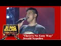 Hula-oke ka lang d'yan: "There's No Easy Way" Jerald Napoles