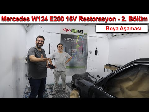 Mercedes W124 200E 16V<br>2. Bölüm - Boya Aşaması