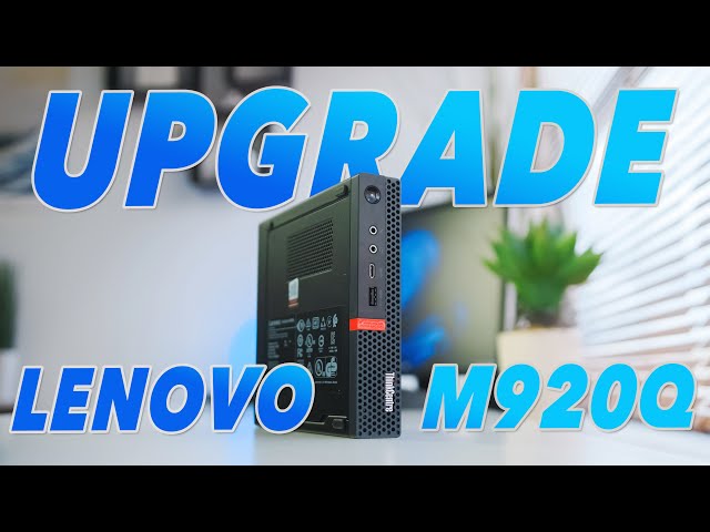 Vídeo relacionado con Lenovo Mini PC Computer Desktop ThinkCentre M920q Tiny, procesador Core i7-8700T, memoria RAM 16 GB, disco SSD 512 GB, HDMI, Win 11 Pro (reacondicionado)