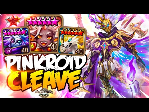 PinkRoid Destroys G3 Enemies with DEBUFF CLEAVE - Summoners War
