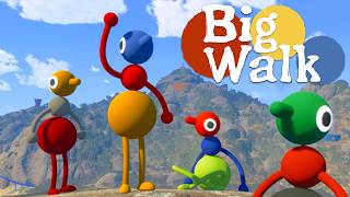 【４人】今話題の広大な世界を自由にお散歩するゲーム『Big Walk』