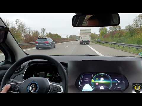 Renault ZOE (2020)Z.E. 50 Assistenzsyteme Review Spurverlassassistent, Fahrtest, System-Check