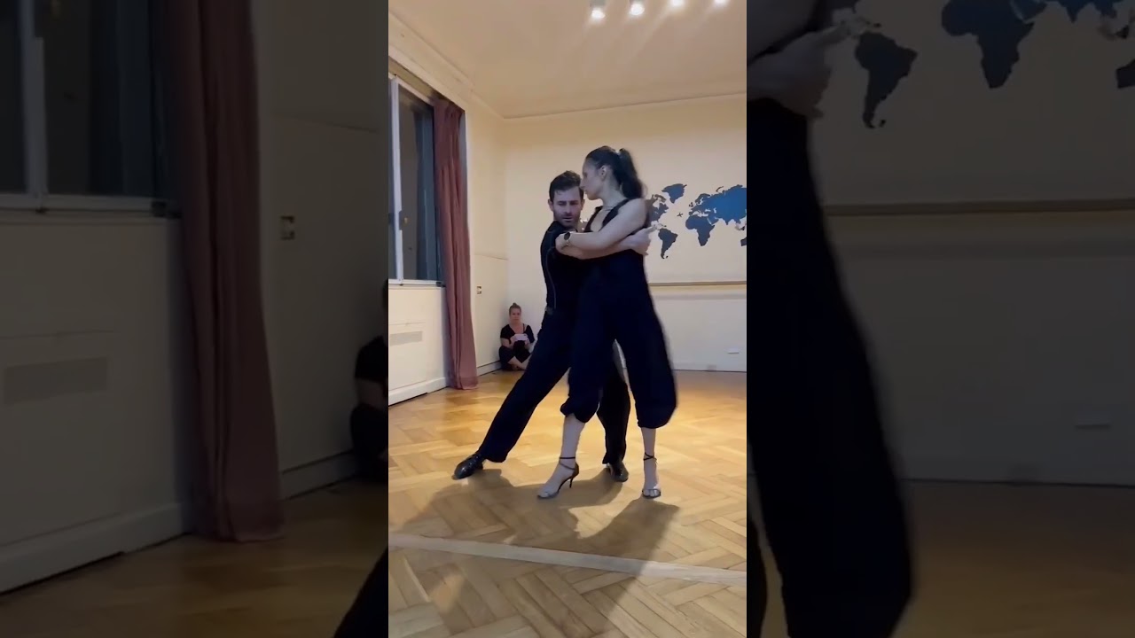 Betsabet Flores & Fernando Garcia, tango escenario lesson🔥 Follow @tangoexpo