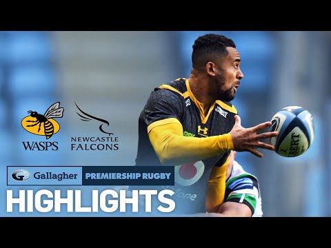 Wasps v Newcastle - HIGHLIGHTS | Three Tries Apiece at the Ricoh | Gallagher Premiership 2020/21