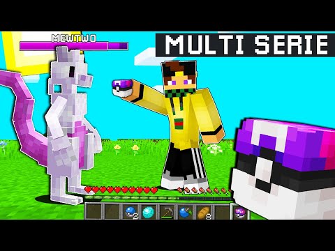Let's catch Mewtwo with my friends!! - Minecraft Multipixelmon