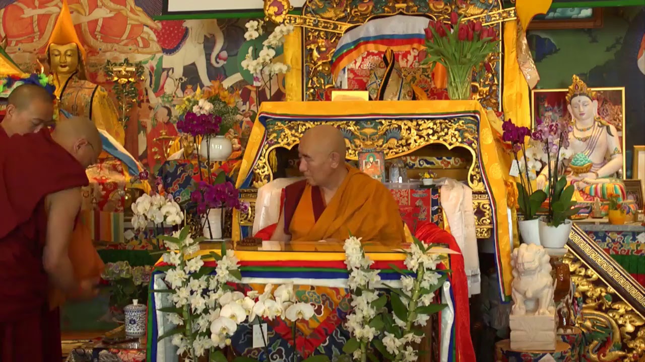Trasmissione del Lam Rim con Lama Nyitrul Tulku Rinpoche - parte 2