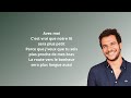 Amir Avec Toi PAROLES LYRICS