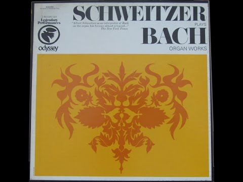 J.S. Bach - Choral Prelude, BWV 659 (A. Schweitzer)