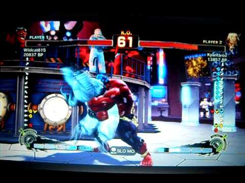 Wildcat815 [Hakan] vs Kyantarou [Gen] SSF4 Japanese Online Ranked Matches