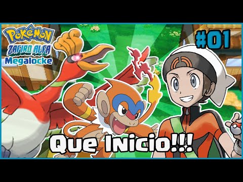 POKEMON ZAFIRO ALFA MEGALOCKE #01 - QUE INICIE EL EVOLOCKE!!!