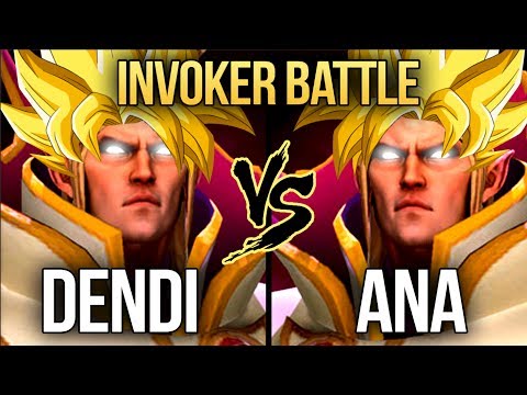 Dendi vs Ana - EPIC Battle of Invoker Legends - Dota 2