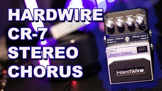 DigiTech HardWire CR-7 Stereo Chorus - What To Know & Where To Buy
