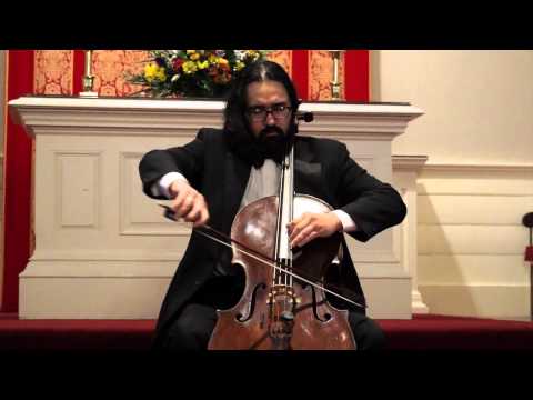 Cassado sonata for solo cello, Mvmt I.