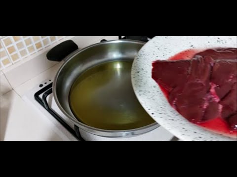 How to cook liver in a pan
