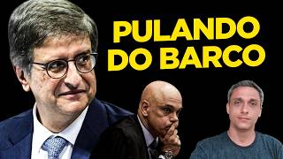 PULANDO DO BARCO - Paulo Gonet dá 3 sinais de vai abandonar Moraes.