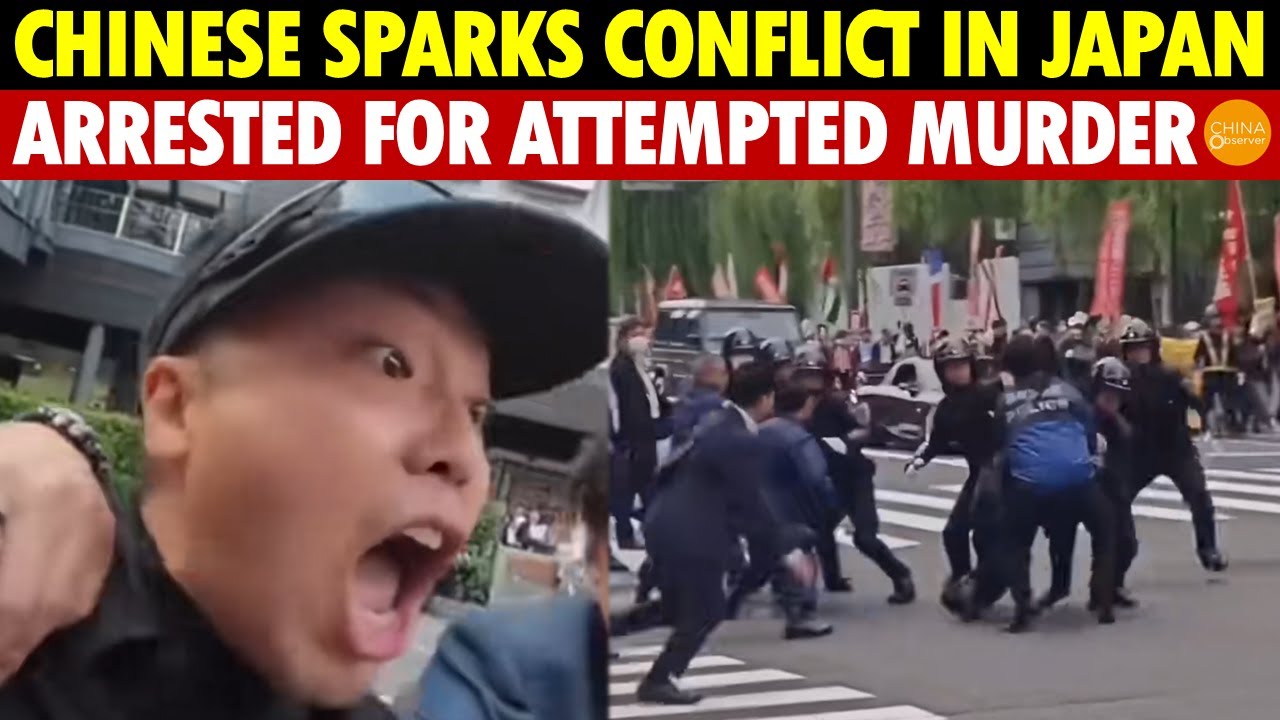 Chinese Driver Sparks Conflict in Japan, Detained for “Attempted Murder” After Parking Lot Fight