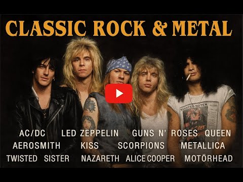 Classic Rock Nonstop Greatest Golden Ballads Playlist | Guns N' Roses, Bon Jovi, Aerosmith