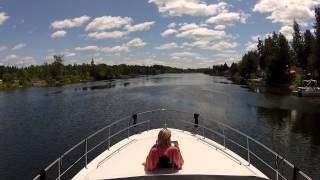 preview picture of video 'Sit Back Sunday - GoPro Cruise Lakefield to Lock 23'